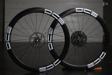 Load image into Gallery viewer, 700c DCB Carbon CX or Road ENVE Style Rim Brake Wheels Powerway Hubs - DIY Carbon Bikes
