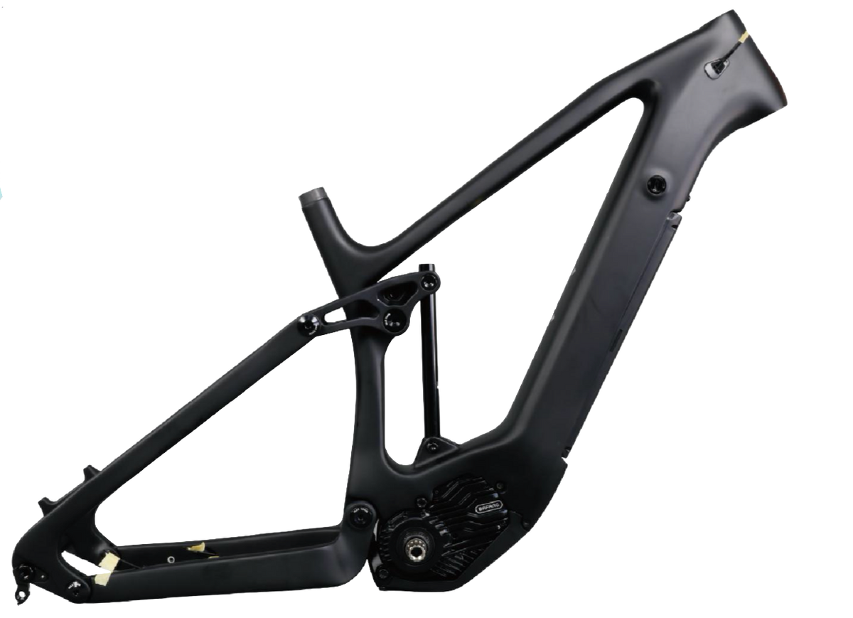 DCB F150 E Trek Rail Style Carbon Full Suspension E Bike