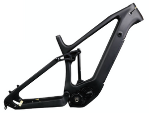 DCB F150-E Trek Rail Style Carbon Full Suspension E Bike Frameset 29er or 27.5+ - DIY Carbon Bikes