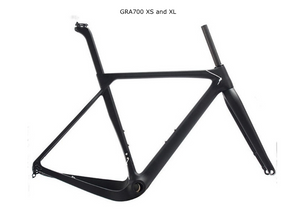 700C or 27.5 DCB GRA700 Exploro Style Carbon Gravel/Road Frame - DIY Carbon Bikes