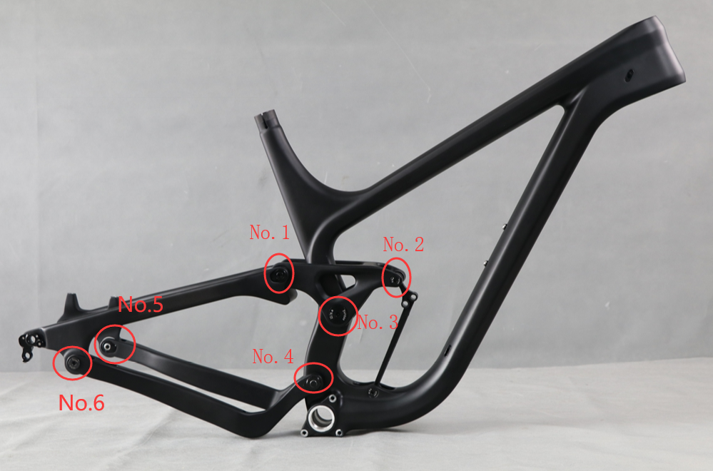 DCB Frame and Fork Small Parts Replacement DIY Carbon Bikes