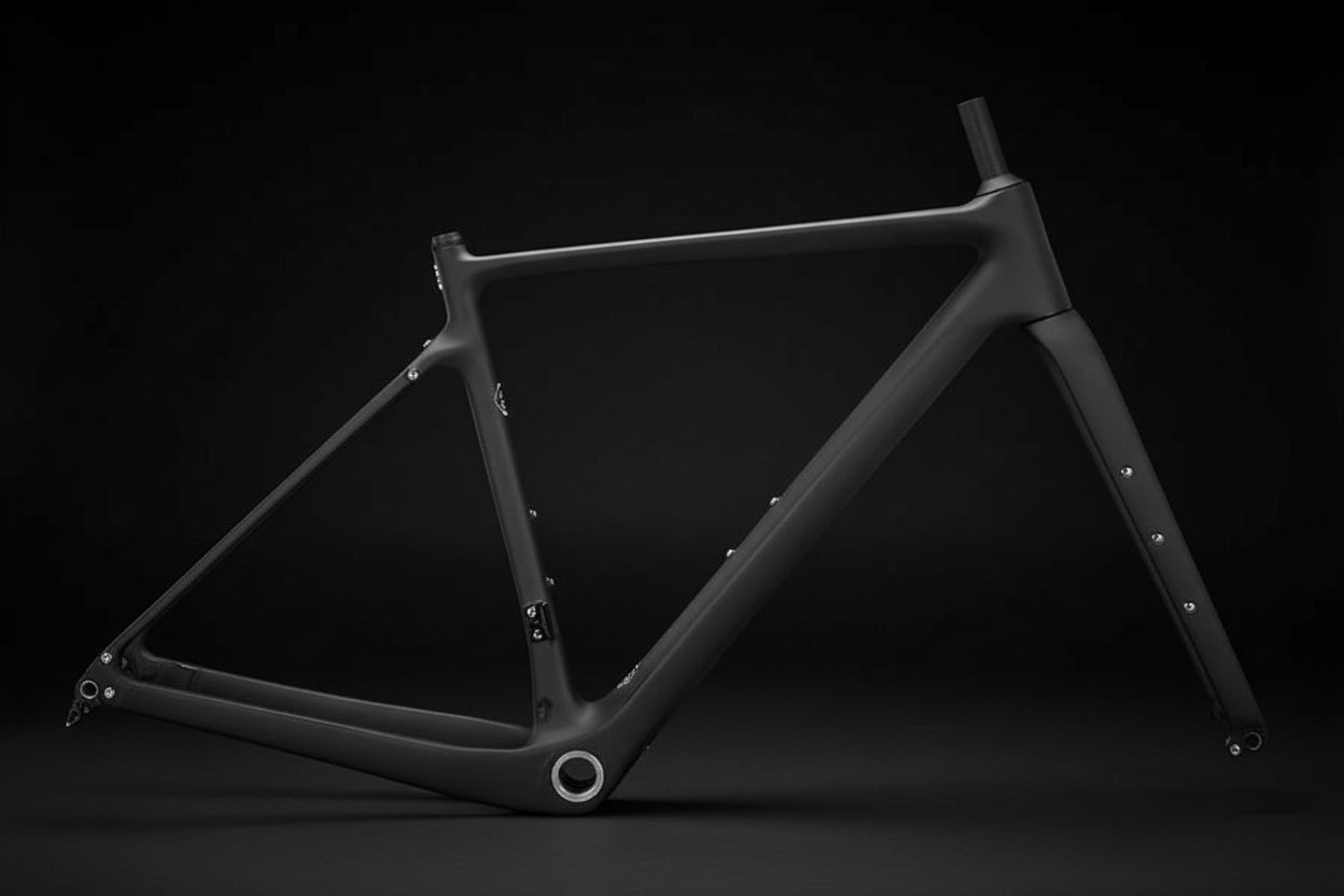 specialized gravel bike frame DCB GRB700 Specialized Diverge 9r Style Carbon Gravel Frame 700c, 650b, or 27.5 UDH, UD Black Matte / 49 (XS)
