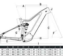 Load image into Gallery viewer, DCB F130-E Giant Trance X Advanced E+ Carbon Trail E-Bike eMTB Frame