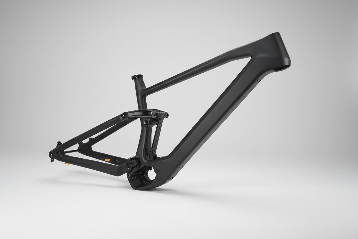 e-bike fully carbon DCB F160e Fuel EXe Style Full Suspension E Bike Frameset with All E-Parts