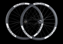 Load image into Gallery viewer, 700c DCB Carbon CX or Road ENVE Style Rim Brake Wheels Powerway Hubs - DIY Carbon Bikes