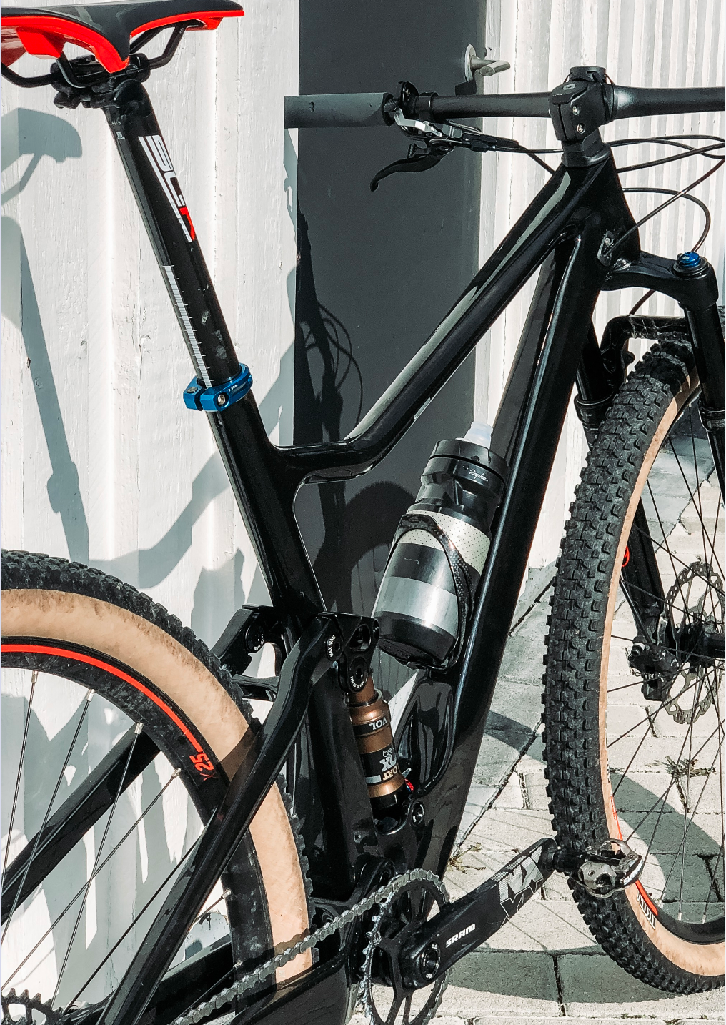 DCB F100 XC Trail Full Carbon Full Suspension Frame 29er or 27.5 100mm 120mm
