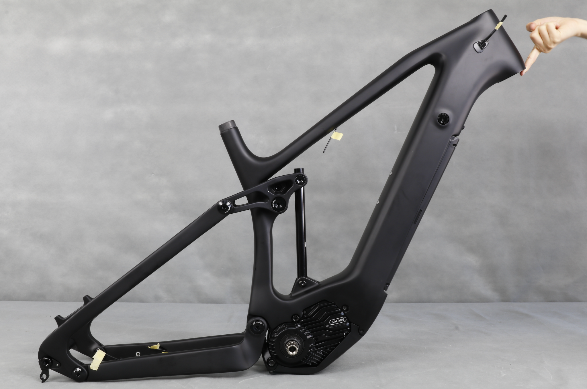 DCB F150-E Trek Rail Style Carbon Full Suspension E Bike Frameset 29er or 27.5+