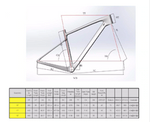 Load image into Gallery viewer, DCB XCE29 Santa Cruz Highball Style Carbon MTB Frame 29er - DIY Carbon Bikes