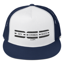 Load image into Gallery viewer, DCB 4 Panel Trucker Cap, multiple colors - DIY Carbon Bikes